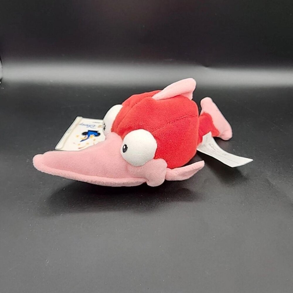 NEW Club Disney Little Mermaid Undersea Critter #2 Fish 8" Plush Bean Bag NWT